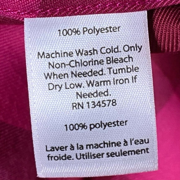 SALE Vineyard Vines Relaxed Fit Buffalo Check Flannel Buttondown Top size 16 - Picture 4 of 12